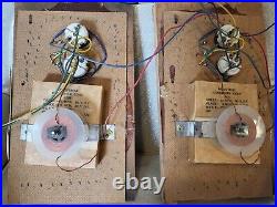 Eearly Vintage AR3 Stereo Speakers Crossovers Pair Original