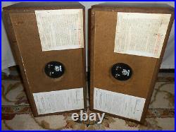 Excellent Pair Ar-4x Acoustic Research Vintage Speakers Original Work Great