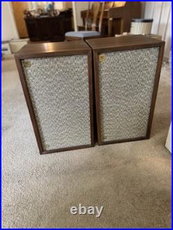 Excellent Pair Of AR 2a Speakers, Original, Acoustic Research