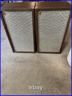 Excellent Pair Of AR 2a Speakers, Original, Acoustic Research Excellent Pair Of AR 2a Speakers, Original, Acoustic Research