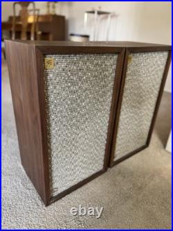 Excellent Pair Of AR 2a Speakers, Original, Acoustic Research