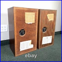 Fully Restored AR3a Speakers Original Series (1968)