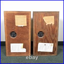 Fully Restored AR3a Speakers Original Series (1968)