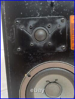 Jennings Research Piccola Two 2 Way, Acoustic Suspension Speakers Vintage Rare