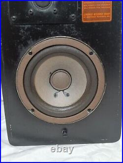 Jennings Research Piccola Two 2 Way, Acoustic Suspension Speakers Vintage Rare