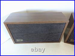 KLH Model Fifty Vintage Rare Frequency Contouring Acoustic Suspension Speakers