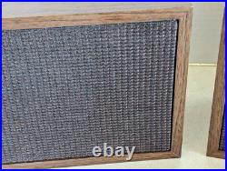 KLH Model Fifty Vintage Rare Frequency Contouring Acoustic Suspension Speakers