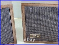 KLH Model Fifty Vintage Rare Frequency Contouring Acoustic Suspension Speakers