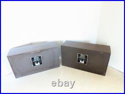 KLH Model Fifty Vintage Rare Frequency Contouring Acoustic Suspension Speakers