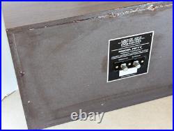 KLH Model Fifty Vintage Rare Frequency Contouring Acoustic Suspension Speakers