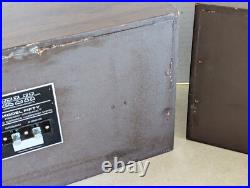KLH Model Fifty Vintage Rare Frequency Contouring Acoustic Suspension Speakers