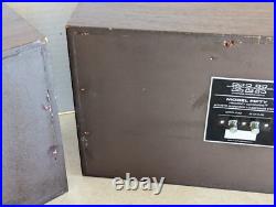 KLH Model Fifty Vintage Rare Frequency Contouring Acoustic Suspension Speakers