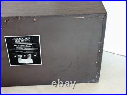 KLH Model Fifty Vintage Rare Frequency Contouring Acoustic Suspension Speakers