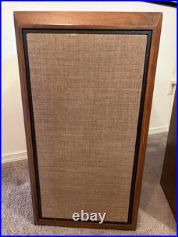 KLH Model Five Vintage Acoustic Suspension Speakers Pair BEAUTIFUL