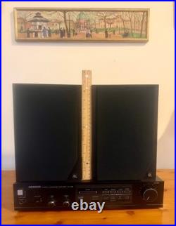 Kenwood KA-32B Amplifier and AR-208V Speakers