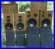 Lot 6 Vintage Stereo Floor Speakers Acoustic Research AR-2a KLH AV4001 / PR-950S