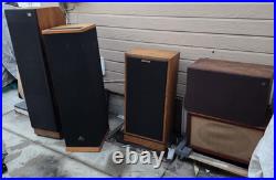 Lot of 5x Vintage Single Speaker AR 9/JBL/Klipsch/Merlin/Lafayette singleSpeaker