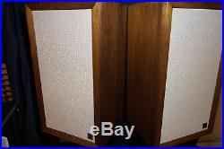 MID 60's Acoustic Research Ar 3 Vintage Speaker With Stands- Well Preserved