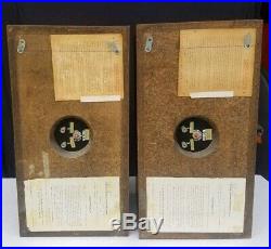 MINT! Vintage Acoustic Research AR-4x Speakers, Matched Pair, Original with Papers
