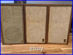 Matching Pair of Vintage Acoustic Research AR-2AX Speakers + extra one AR-2A