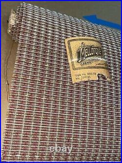 Mellotone Saran Cloth Fabric Grill Early Altec JBL Hartsfield Acoustic Research