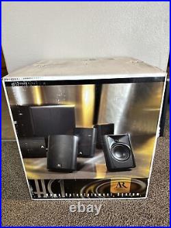 New Acoustic Research HC1 Speaker System 8 Subwoofer 5 Satellites & Mounts
