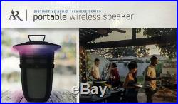 New Ar Acoustic Research Wireless Bluetooth Portable Speakers Patio Audio Dock