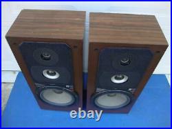 Nice Acoustic Research (Teledyne) AR-915/ AR91 3-way, 3 Driver Speakers -Tested