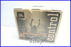Nice Open Box JBL Control Model CM40 Bookshelf Stereo Speakers Black Hi-Fi USA
