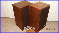 Nice Pair Of Acoustic Research Ar3a Speakers Litely Restored. Free Ship-read
