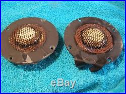 ORIGINAL ACOUSTIC RESEARCH AR-3a MIDRANGE SPEAKERS EARLY VERSION DATED 1969