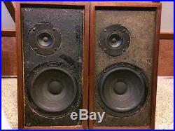 ORIGINAL AR4X Vintage Speakers Fabulous Condition