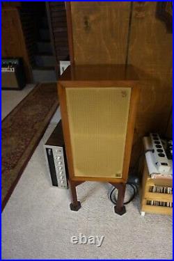 One Acoustic Research Ar3 Speaker With Matching Factory Stand