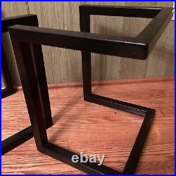 Original Acoustic Research AR-11 Steel Speaker Stands AR S-1 Made in England