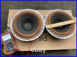 Original Acoustic Research Ar-2a 10 Woofer Speaker Pair Ar2a
