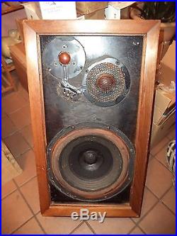 Original As Found Vintage AR-3 Stereo Speakers Acoustic Research AR3