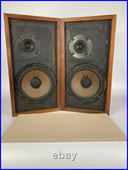PAIR OF CLOTH GRILLs for ACOUSTIC RESEARCH AR4/4X -99% LIKE ORIGINAL-100% FITS