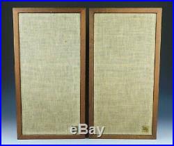 PAIR OF Vintage Acoustic Research AR-4x Cabinet Speakers Working Tested