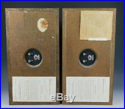 PAIR OF Vintage Acoustic Research AR-4x Cabinet Speakers Working Tested
