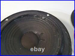 PAIR Vintage AR Acoustic Research 4Xa Stereo Speaker Woofer Original 10 CTS