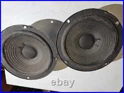 PAIR Vintage Original Acoustic Research AR-4X Woofer speakers Working