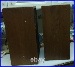 PARTING OUT AR-4  Acoustic Research Speakers damage to tweeters