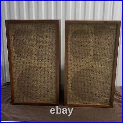 PRISTINE PAIR ACOUSTIC RESEARCH AR-2a STEREO SPEAKERS