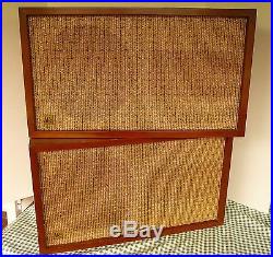PR ACOUSTIC RESEARCH AR-2 VTG SPEAKERS CHERRY FINISH SEQUENTIAL ser #s WORKING