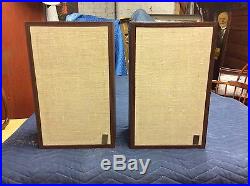 Pair AR7 Walnut Acoustic Research Speakers