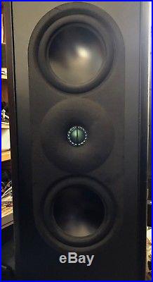 Pair Acoustic Research AR1 High-Res Floor Standing Speakers Black