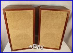 Pair Acoustic Research AR-2ax Speakers Restored Vintage Stereo Audio