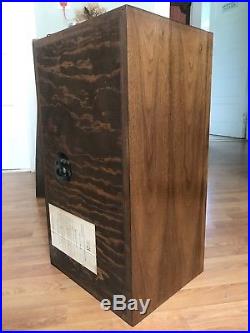 Pair Acoustic Research AR-3 Speakers One Is Near Mint In Box And Working