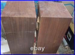 Pair Acoustic Research AR-3 Speakers WORKING, AR2 AR1 Pair Acoustic Research AR-3 Speakers WORKING, AR2 AR1