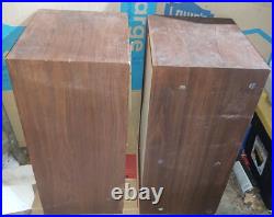 Pair Acoustic Research AR-3 Speakers WORKING, AR2 AR1 Pair Acoustic Research AR-3 Speakers WORKING, AR2 AR1